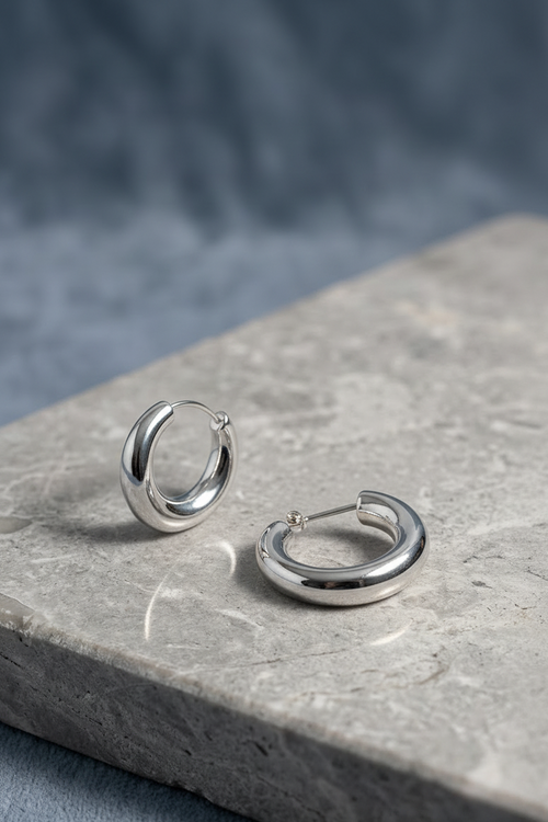 Dynasty Huggie Hoops